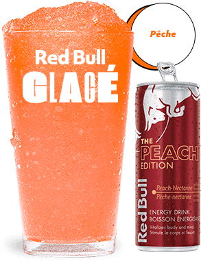 Frozen Red Bull Peach 